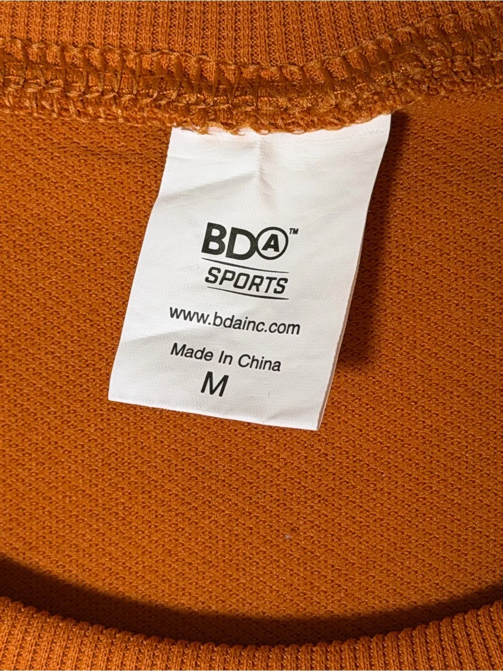Baltimore Orioles SGA Orange Crewneck Sweatshirt - Size Medium